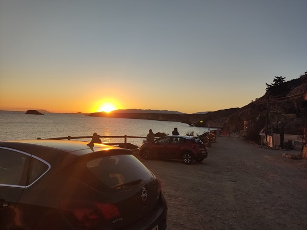 Aparcamiento de Punta Bela